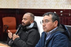 Deputy Commissioner Leh, Santosh Sukhadeve, reviews District Capex Budget