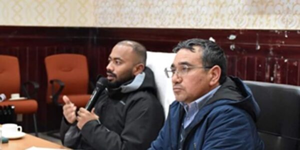 Deputy Commissioner Leh, Santosh Sukhadeve, reviews District Capex Budget