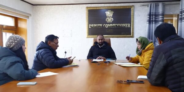 DC Leh convenes meeting on Viksit Bharat Young Leaders Dialogue