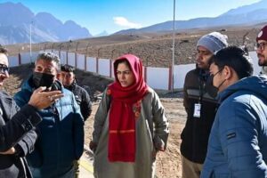 Administrator MC Kargil inspects solid waste management plant