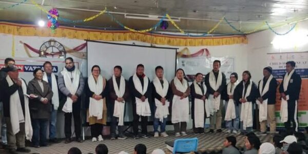 District Child Protection Unit Leh screens short film on the POCSO Act at GHSS Leh