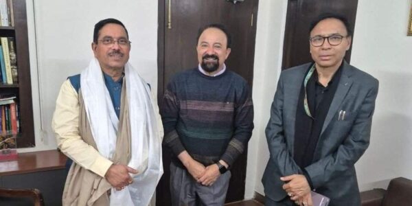 CEC Kargil and MP Ladakh meet Union Minister