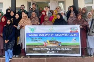 World Soil Day celebrated at KVK Kargil-I