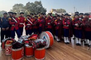 GHS Bodhkharboo Excels at National Zonal Pipe Band Contest in Lucknow