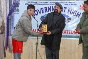 CEC kargil attends annual day celebration of PM Shri GHS Poyen