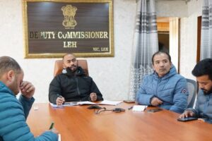 DC Leh reviews preparedness for Good Governance Week 2024