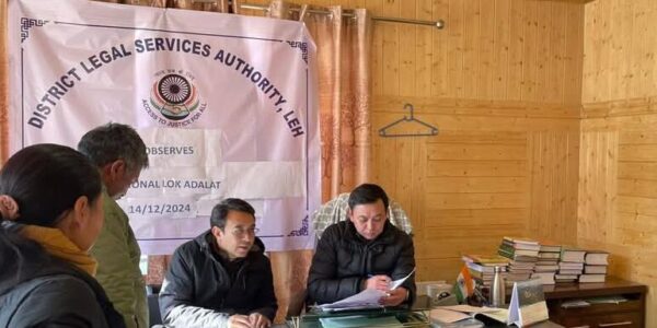 526 cases settled in 4th National Lok Adalat held across UT of Ladakh