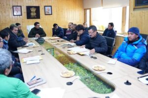 CEC Holds Meeting on Water Quality and Groundwater Management in Leh