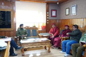 CEC Convened A Review Meeting to Discuss Security Measures at monasteries