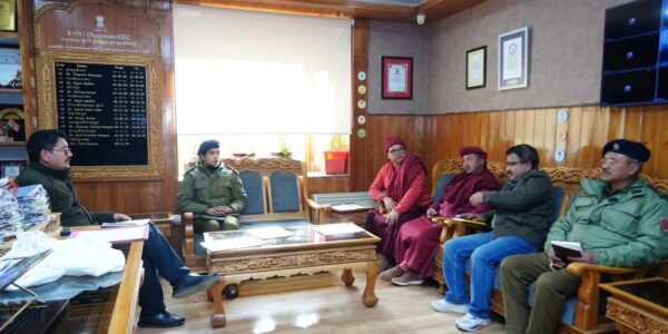 CEC Convened A Review Meeting to Discuss Security Measures at monasteries