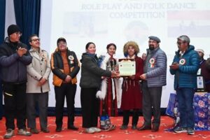 DIET Kargil organizes UT level role play, folk dance competition