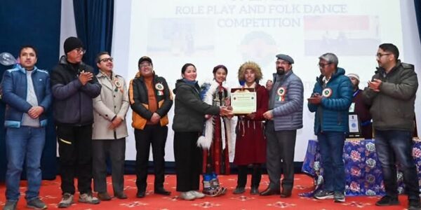 DIET Kargil organizes UT level role play, folk dance competition