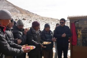 CEC Leh Inaugurates Vertical Automated Ice Reservoirs in Sakti Village