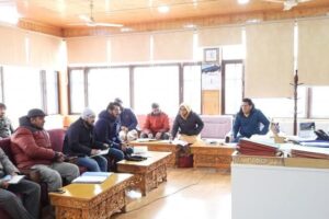 DC Kargil reviews progress under SVAMITVA and arrangements for PM event