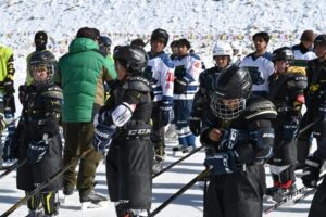 15-day training on basic ice hockey, basic skit, physical skits concludes in Zanskar