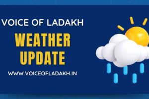 Ladakh Weather Report:  Mostly remained clear through out Ladakh.