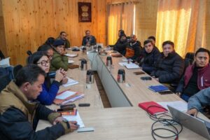 Advisor Dr. Pawan Kotwal, reviews preparations for Khelo India Winter Games 2025