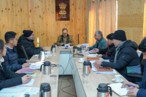 Advisor Dr. Pawan Kotwal chairs meeting to discuss advertisement of posts through LSSSSB