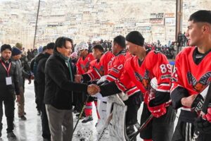 4th LG Cup Ice Hockey Championship 2024-25 begins in Kargil