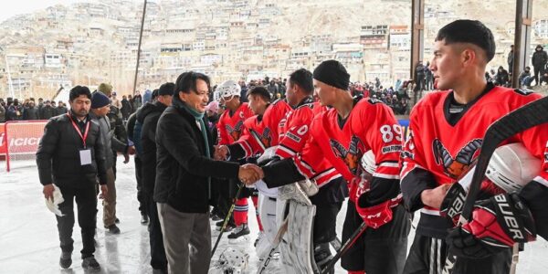 4th LG Cup Ice Hockey Championship 2024-25 begins in Kargil