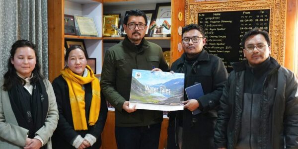 WWF India Officials Meet CEC Tashi Gyalson to Discuss Conservation & environmental education in Changthang