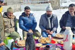 CEC Kargil visits Matayen Drass to meet families affected by recent fire incident