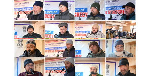 Seminar on constitutional principles and democracy held in Kargil