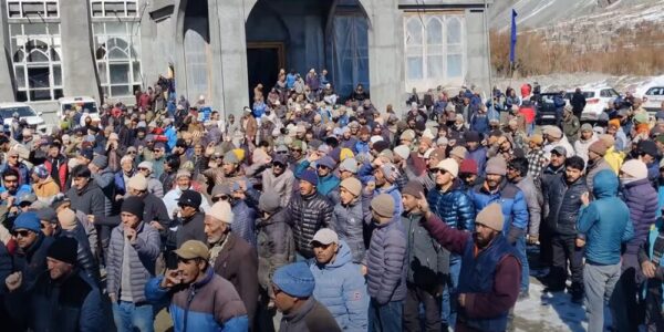 Protest March Demands District Status for Sankoo