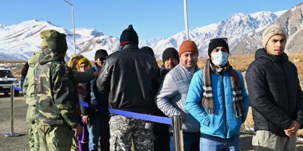 Two aircrafts of Kargil Courier airlift 134 passengers