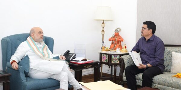 CEC Leh met Home Minister, discussed important issues pertaining to Ladakh