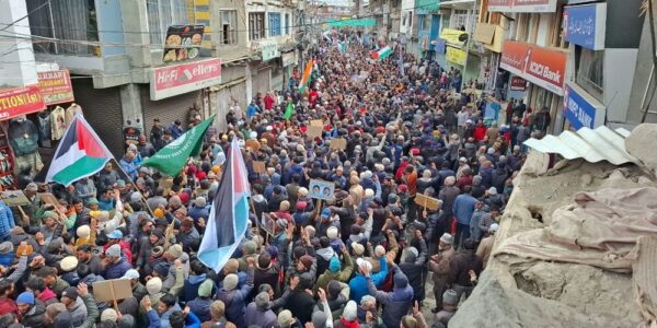 JUIAK Observe Quds Day in Kargil with Massive Protest Rally Condemning Israeli Aggression