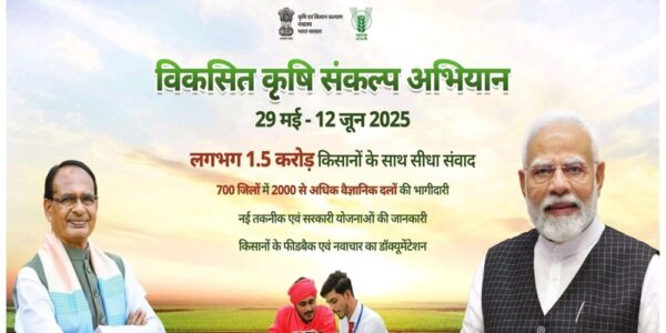 Nationwide ‘Viksit Krishi Sankalp Abhiyan’ for Farmers Launched