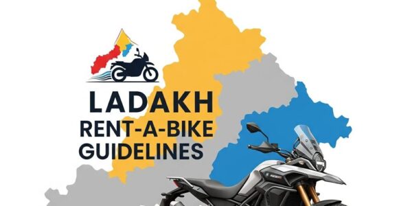 Ladakh Issues New Guidelines for Rent-a-Bike Trade Licenses