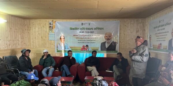 Viksit Krishi Abhiyan Reaches Border Villages