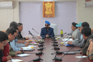 H’CEC Reviews Ongoing Development Schemes in SVD Sankoo Subdivision