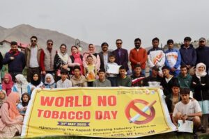 Kargil Hosts Marathon for Tobacco-Free Future on World No Tobacco Day