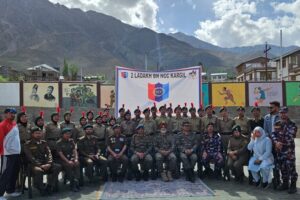 Major General Bevli’s Kargil Visit Boosts Ladakh NCC