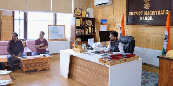 DC Kargil Reviews implementation of schemes under PHE Department