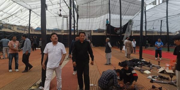 Acting CEC Kacho Feroz Reviews Muharram Preparedness in Kargil, Ensures Key Services at Major Congregation Sites