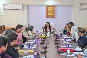 Administrative Secretary, Shashanka Ala Reviews Social, Tribal Welfare Schemes in Kargil