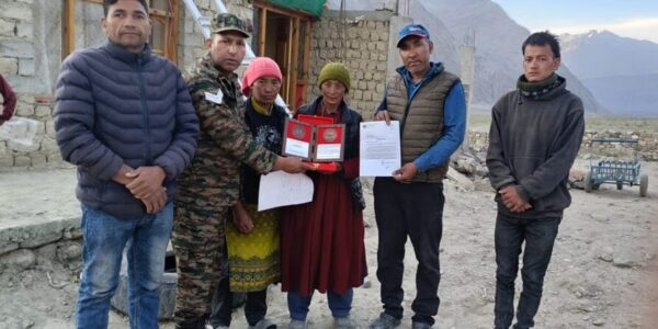 Indian Army Launches Special Outreach Drive Ahead of 26th Kargil Vijay Diwas, Honors Fallen Hero’s Family in Remote Zanskar Village