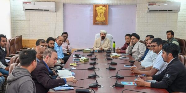 CEC Kargil Chairs Key Meeting with SARHAD NGO on Upcoming Drass Marathon 2025