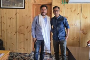 GDC Zanskar’s New Principal Meets EC Tashi to Discuss Education Initiatives