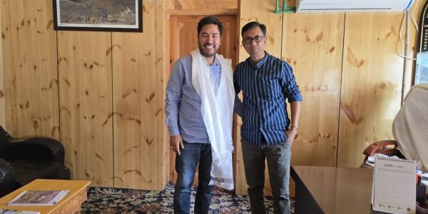 GDC Zanskar’s New Principal Meets EC Tashi to Discuss Education Initiatives
