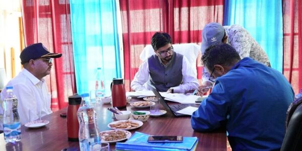 Deputy Commissioner Kargil Reviews DPRs of Zanskar Sub-Division