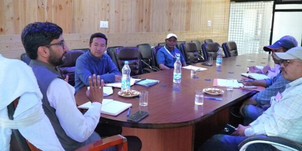 DC Kargil Reviews Developmental Projects and Education Status in Zanskar Division