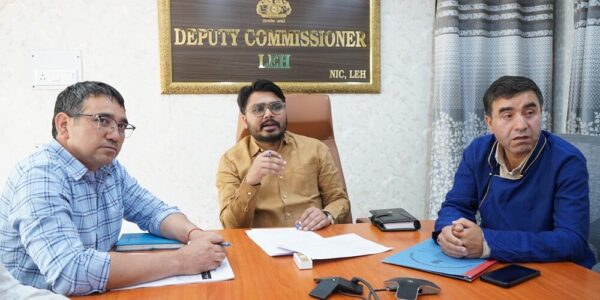 DC Leh Reviews Preparations for PMO Director’s Visit to Vibrant Villages in Leh District
