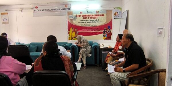 Diarrhoea Campaign Launched at PHC Khaltsi under Month of Compassion Initiative.