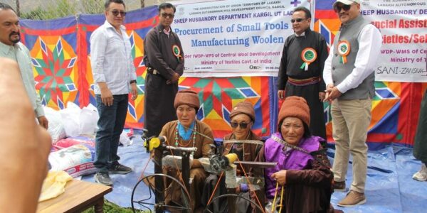 Sheep Husbandry Department Kargil Launches Integrated Wool Development Programme (IWDP) in Zanskar 