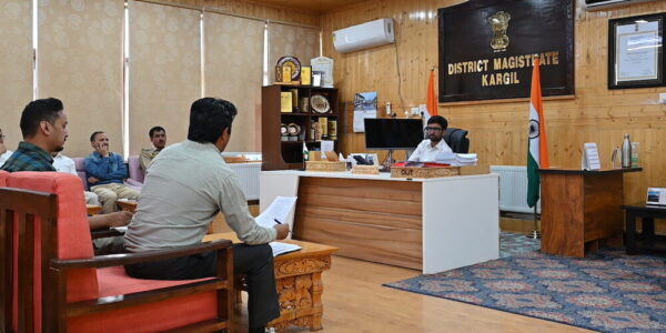 DC Kargil Chairs Meeting to Review Arrangements for LG Horse Polo Cup 2025